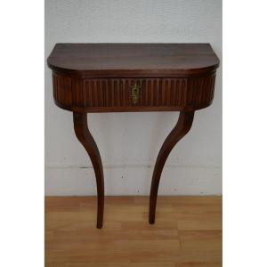 Small Mahogany Console