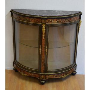 Boulle Marquetry Sideboard Display Cabinet