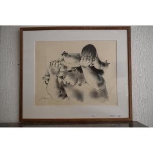 Drawing By Hans Erni