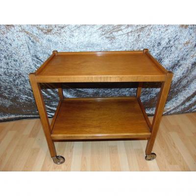 Roulette Table In Beech And Oak. d'époque 1970 Twentieth Century