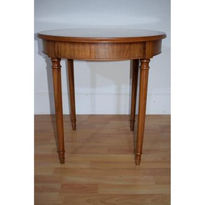 Louis XVI Round Living Room Table