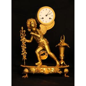 Empire France 1810 Amor Clock