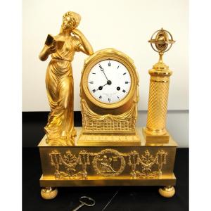 Empire Clock. France, 1820. Lectura Type.