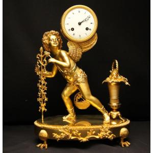 Empire Pendulum Frankrijk Anno 1810 Type Amor