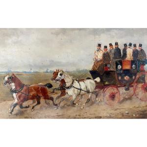 Alexander II Von Bensa (1820-1902) - Austrian School "diligence"