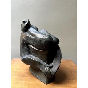 Bonnevay - French Artist - Plaster Sculpture