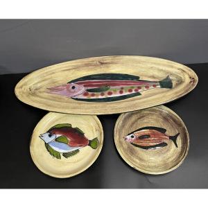 Vallauris Fish Service By Le Brescon