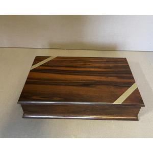 Art Deco Macassar Box