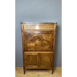 Louis XVI Walnut Secretary