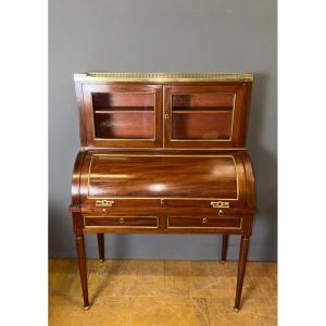 Mahogany Cylinder Desk Directoire Period