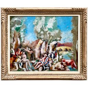 Georges Charles Dufresne (1876 – 1936) - ' The Judgement Of Paris ', 1925