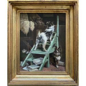 Confrontation, Van Den Eycken Charles, Brussels 1859 - 1923