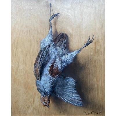 Trompe l'Oeil With A Partridge, Clesse Louis, Brussels 1889 - 1961