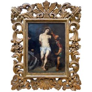 Flagellation Of Christ By Old Master, Flemish School, 17th Century