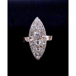 Marquise Diamond Ring Late 19th Century
