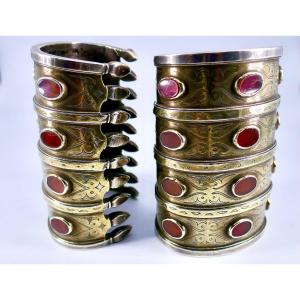 Bracelet In Silver Turkménistan 