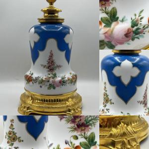 Opaline Lamp. Charles X Period