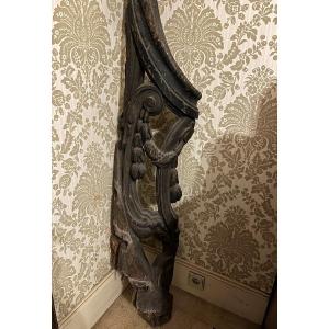 Staircase Ramp Start. Transition Style. 19th Century Period