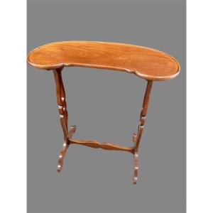 Mahogany Kidney Table. Louis XVI Style