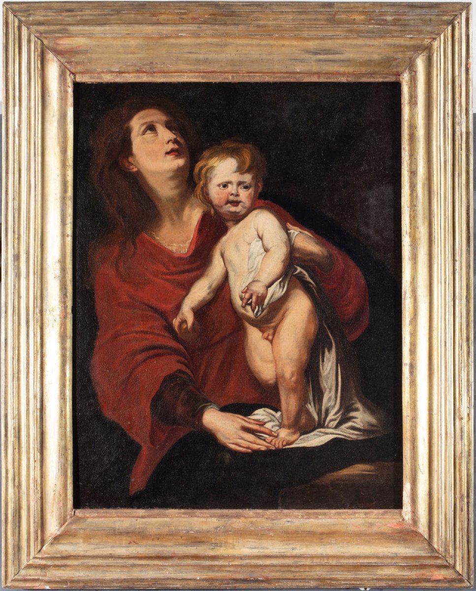 Madonna col Bambino, scuola genovese