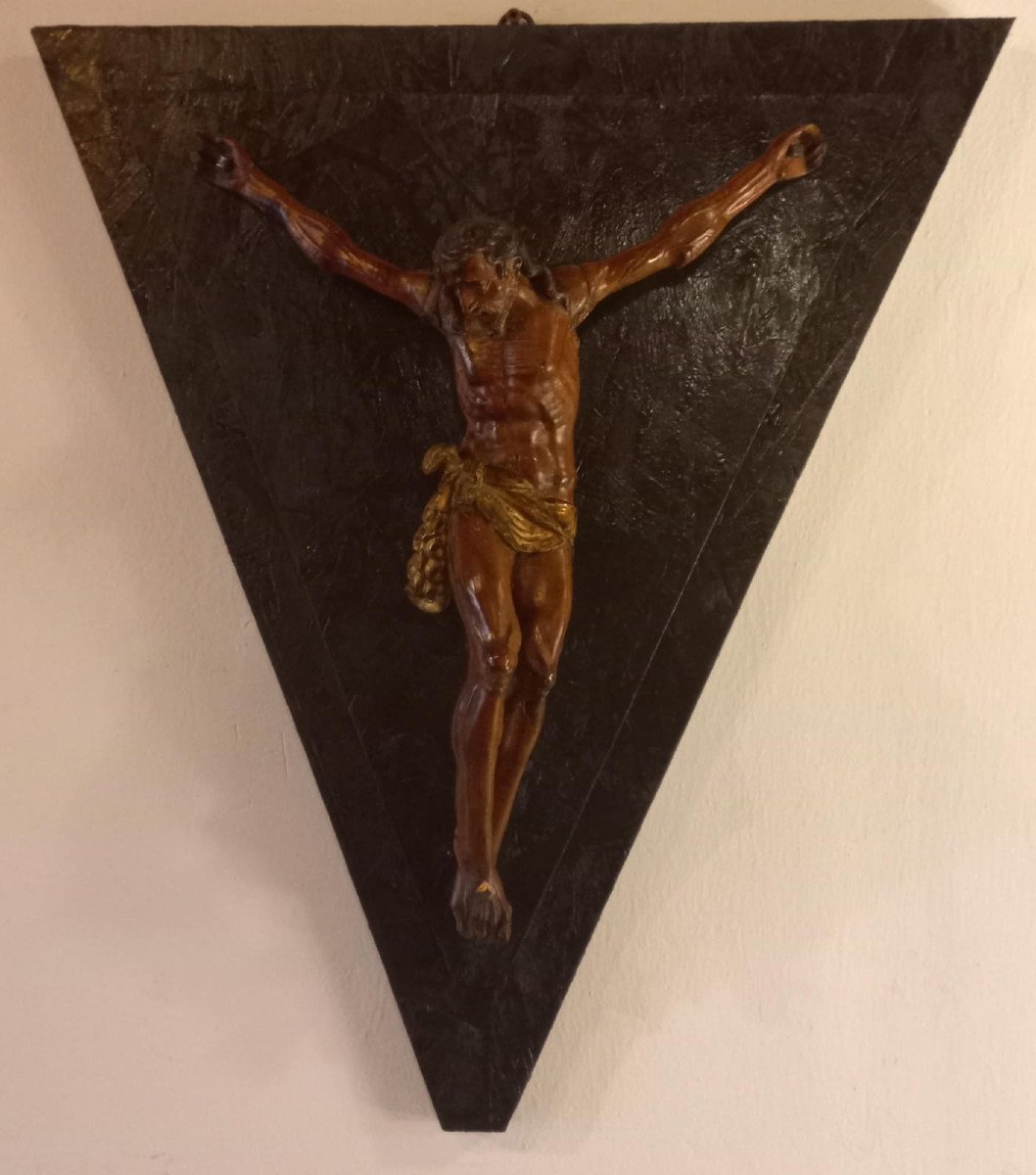 Cristo Crocifisso in legno di bosso-photo-2