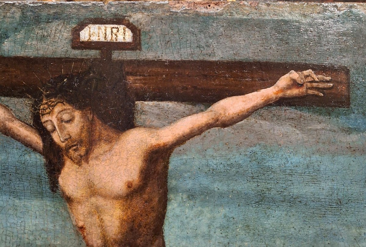 Crocifissione con la Madonna, Maria Maddalena e San Giovanni-photo-4