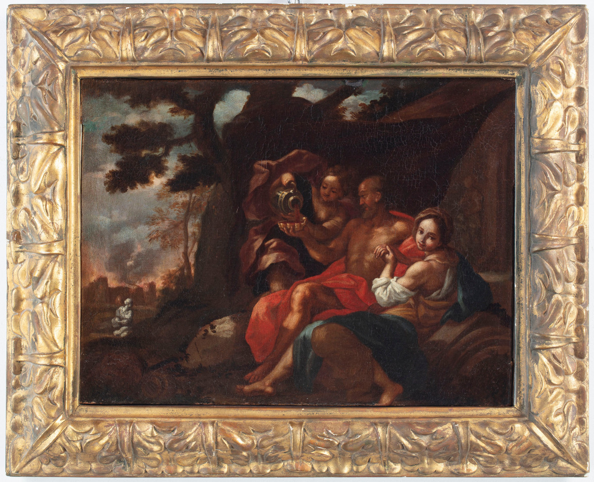 Lot e le figlie, dipinto del XVII secolo