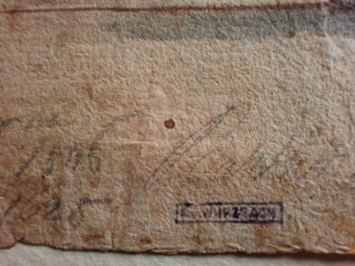 San Giorgio e la Samaritana, studio di due figure-photo-3