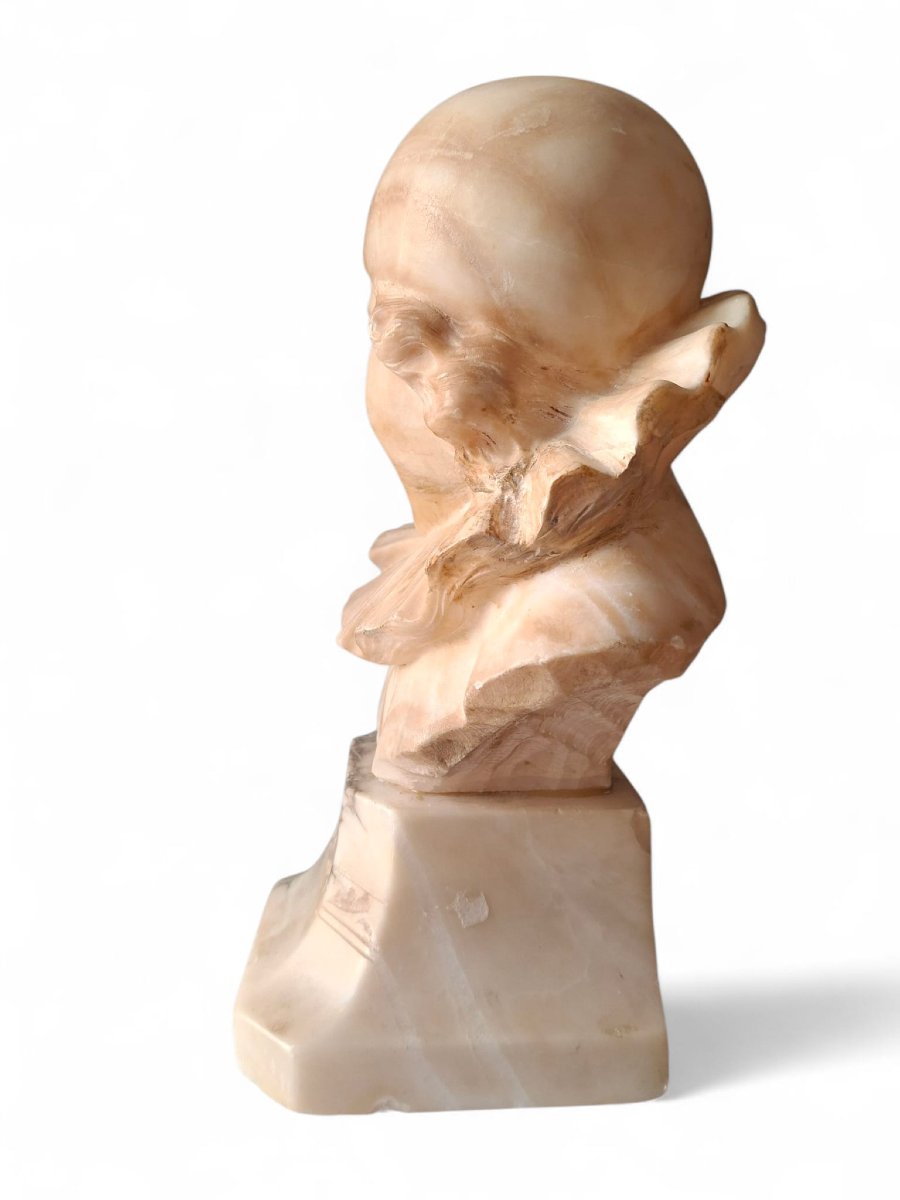 Coppia di sculture raffiguranti Pierrot-photo-1