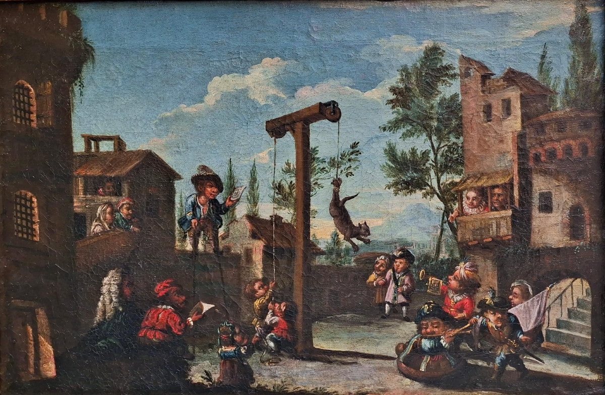 Enrico Albrici, La cattura del gatto