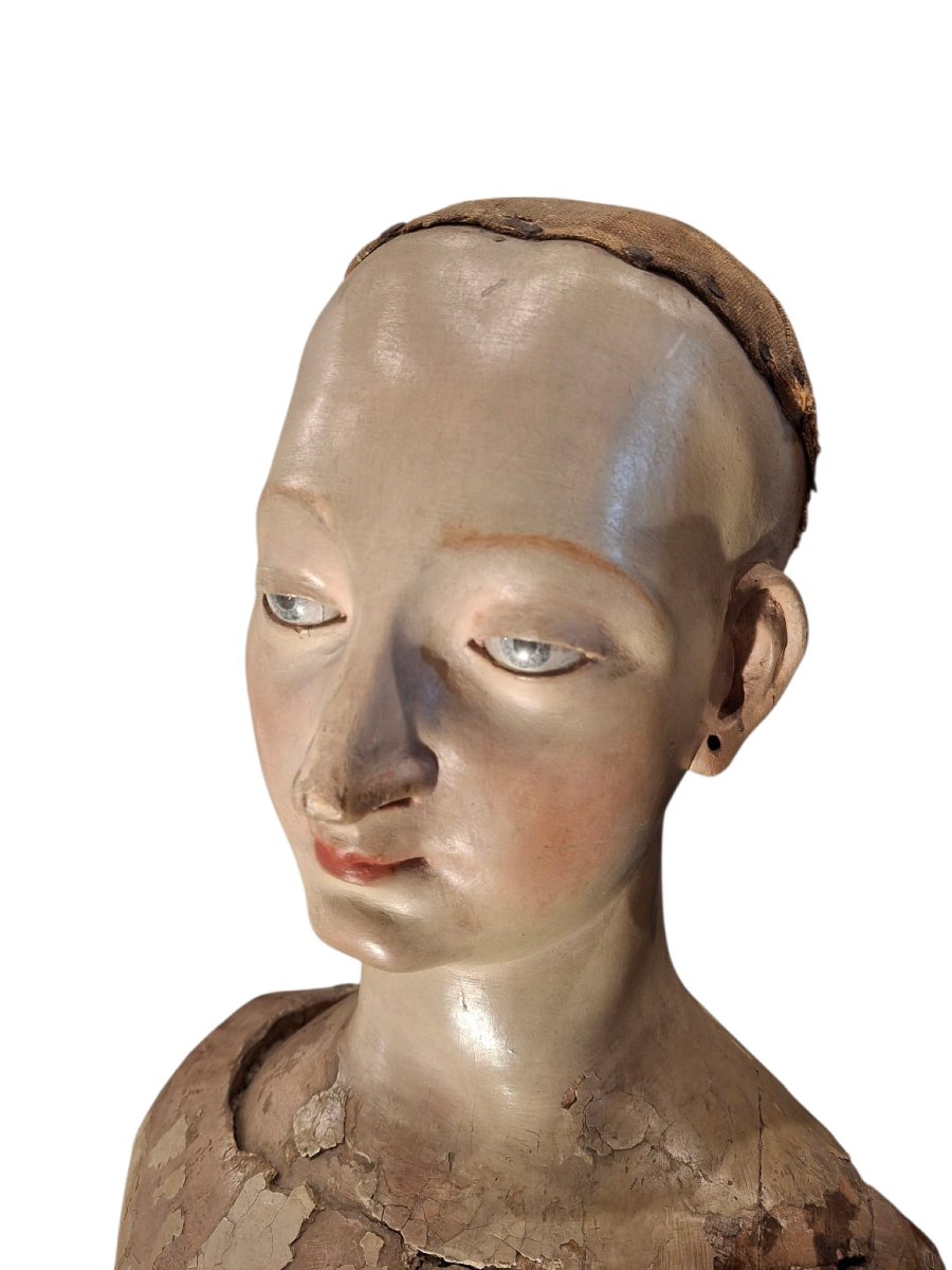 Manichino snodato raffigurante figura femminile-photo-3