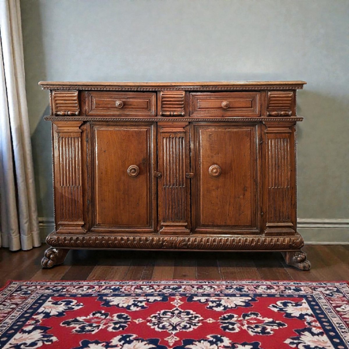 Credenza rinascimentale italiana-photo-1