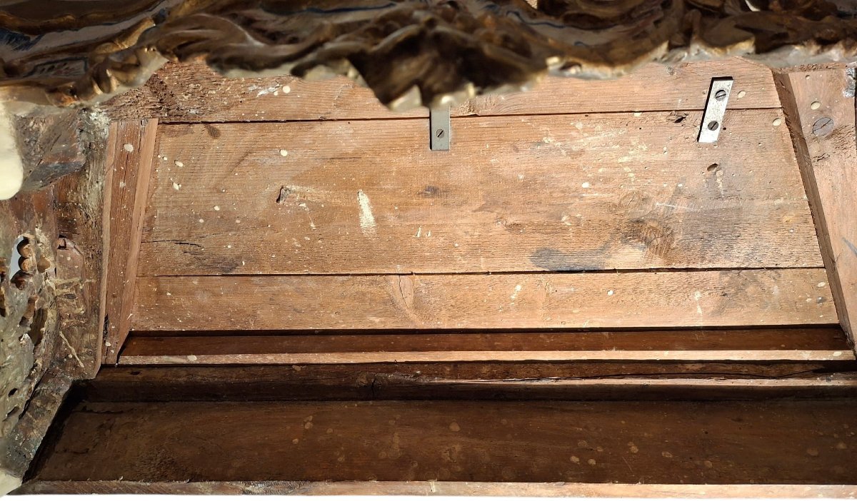 Console Luigi XV laccata e dorata-photo-2