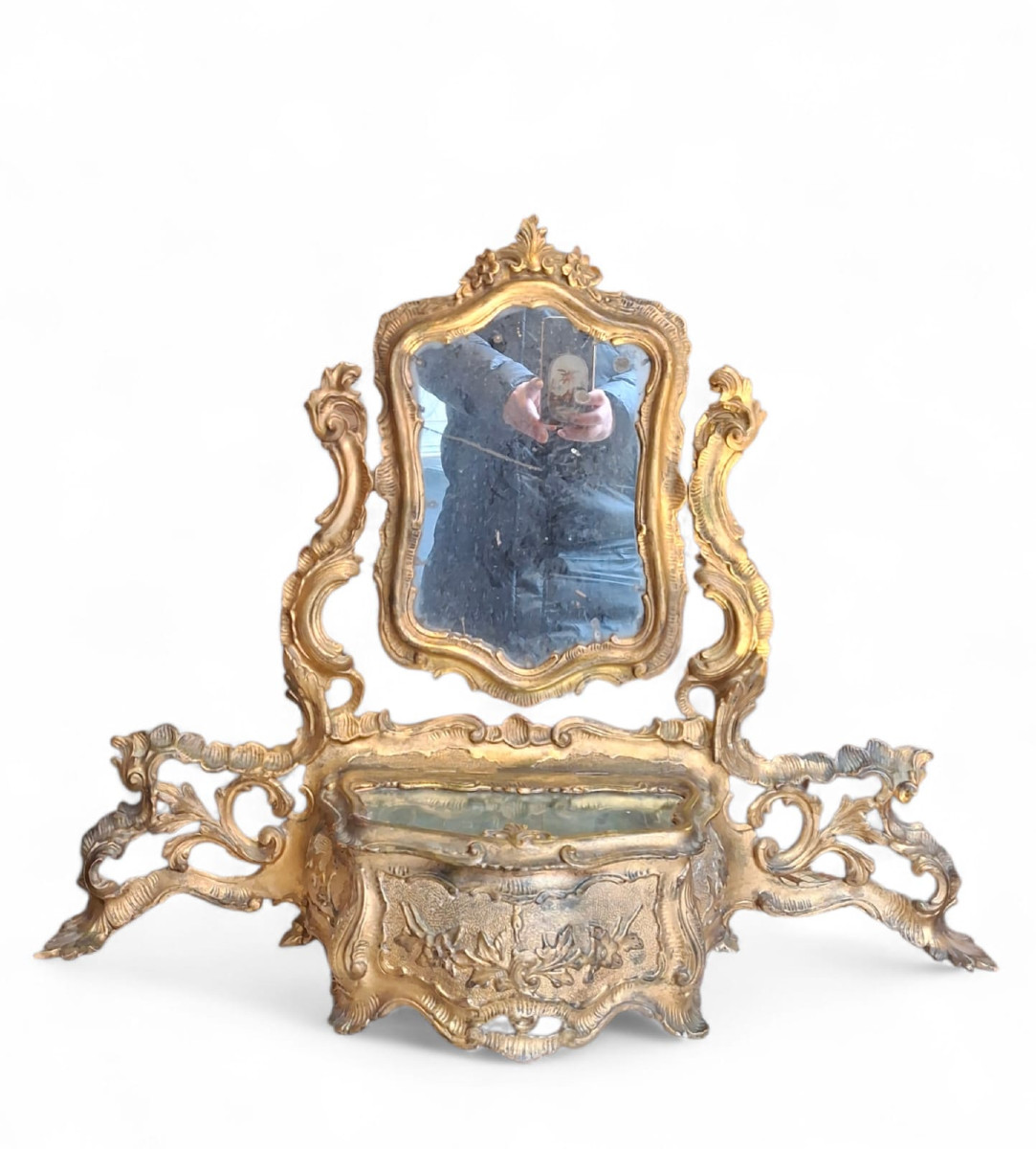 Piccolo specchio da toeletta