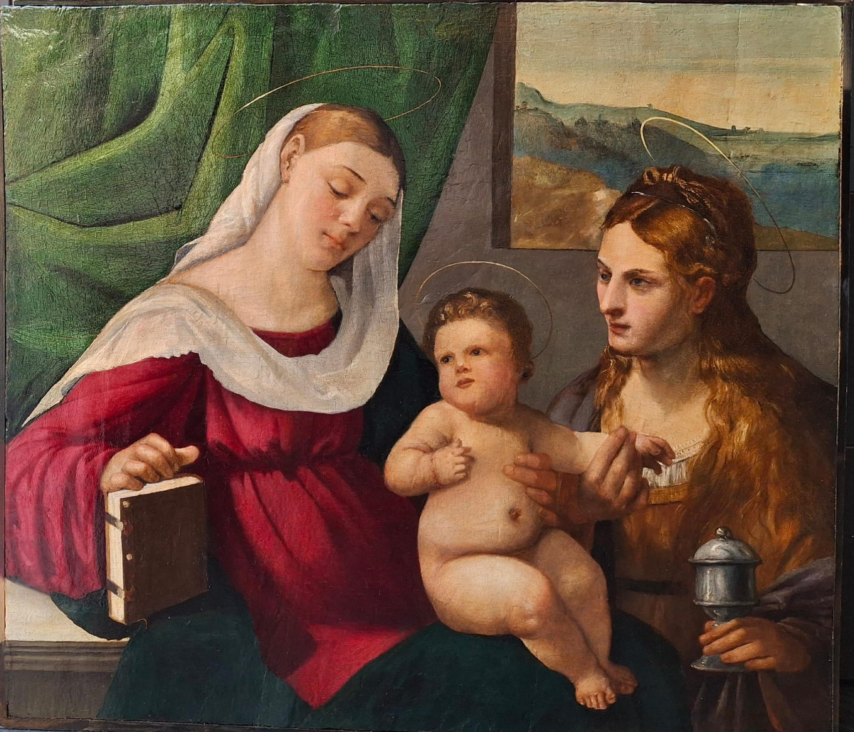 Madonna con Bambino e Santa Maria Maddalena