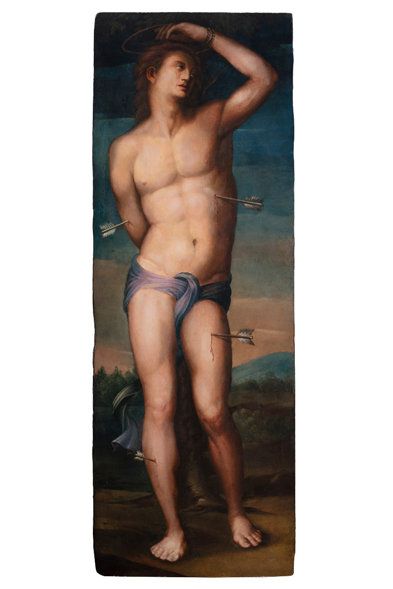 San Sebastiano, pittore toscano