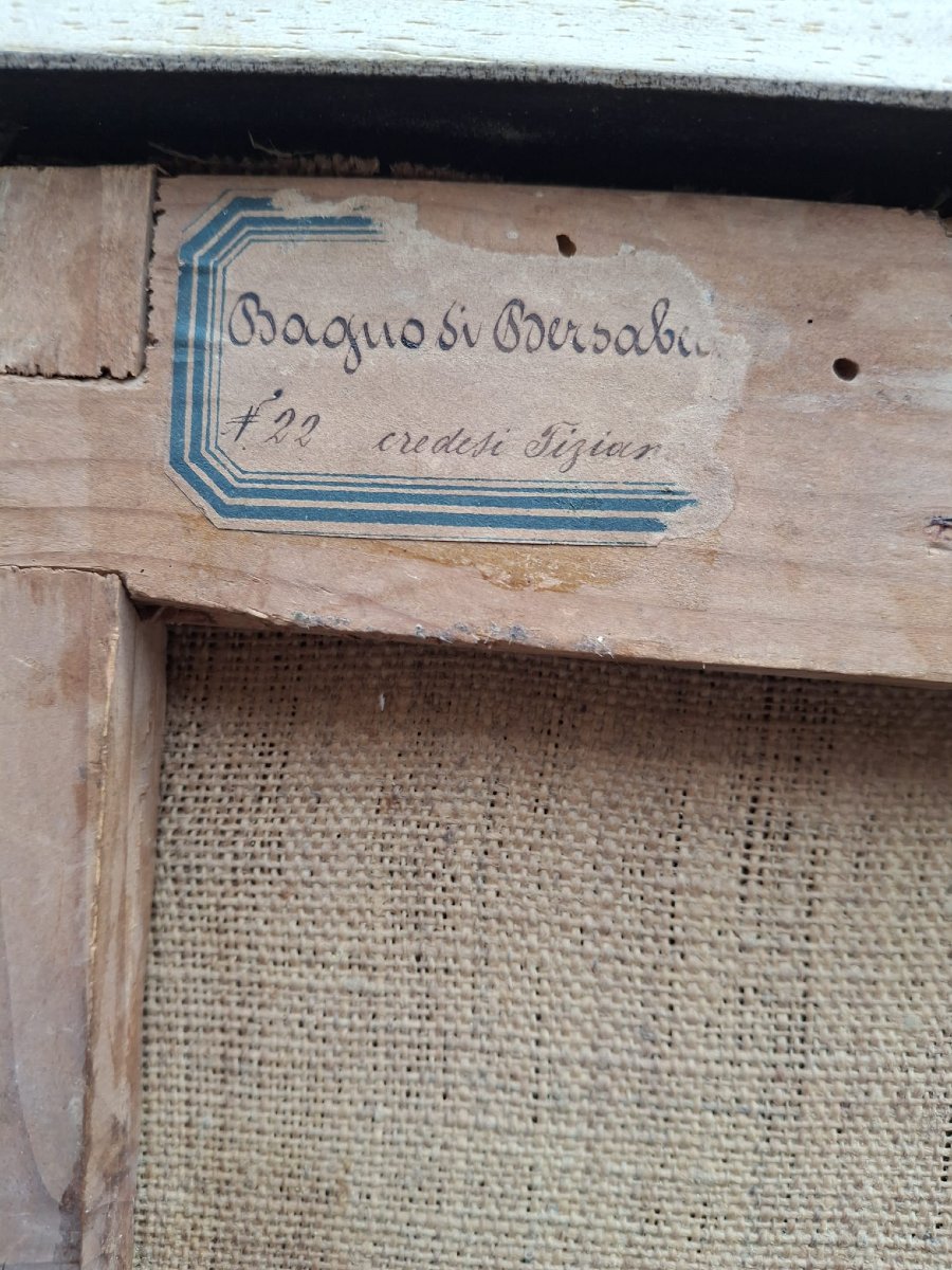 Betsabea al bagno, pittore veneto-photo-3