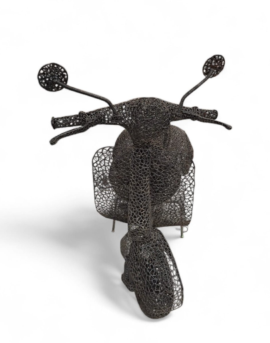 Anacleto Spazzapan, Vespa in ferro-photo-3