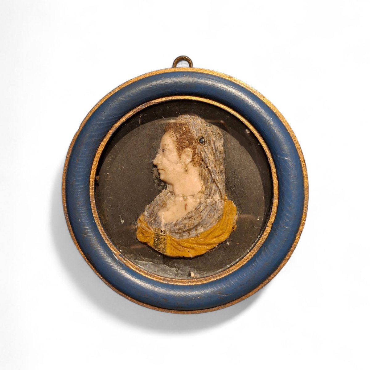 Quattro medaglioni con ritratti di nobili della famiglia Medici-photo-3