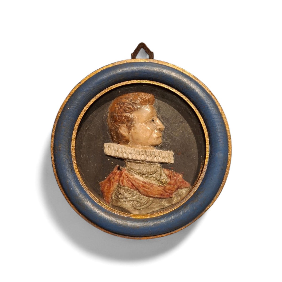 Quattro medaglioni con ritratti di nobili della famiglia Medici-photo-2