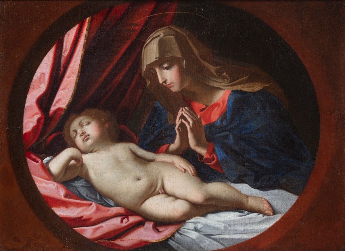 Madonna con Bambino dormiente-photo-3