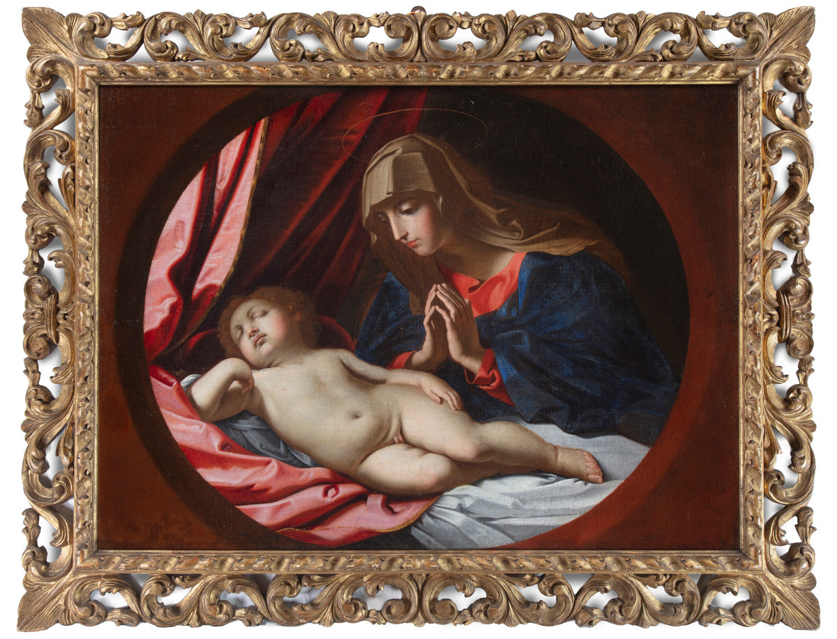Madonna con Bambino dormiente