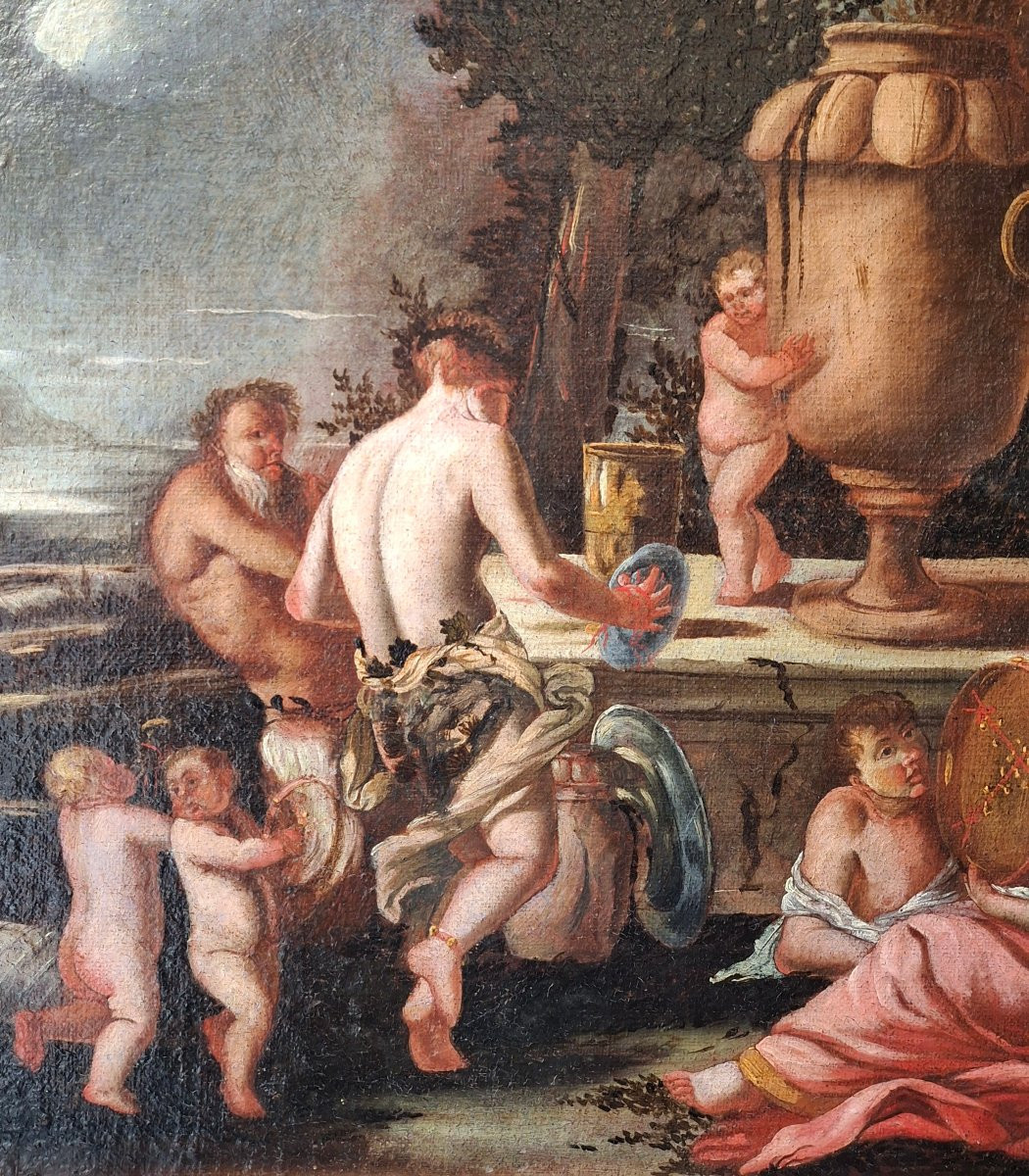 Giulio Carpioni (Venezia 1613-1678), coppia di dipinti-photo-1