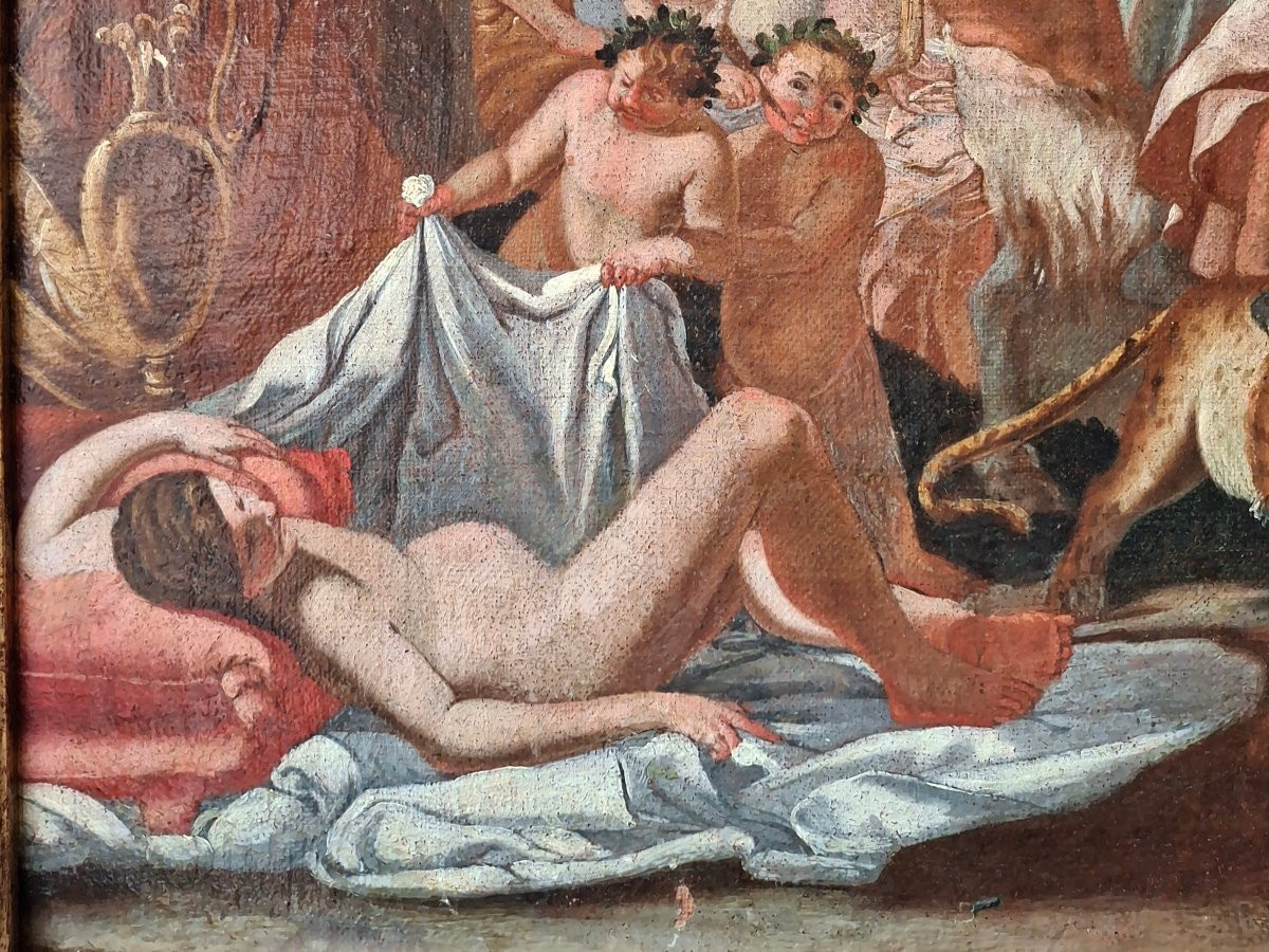 Giulio Carpioni (Venezia 1613-1678), coppia di dipinti-photo-2