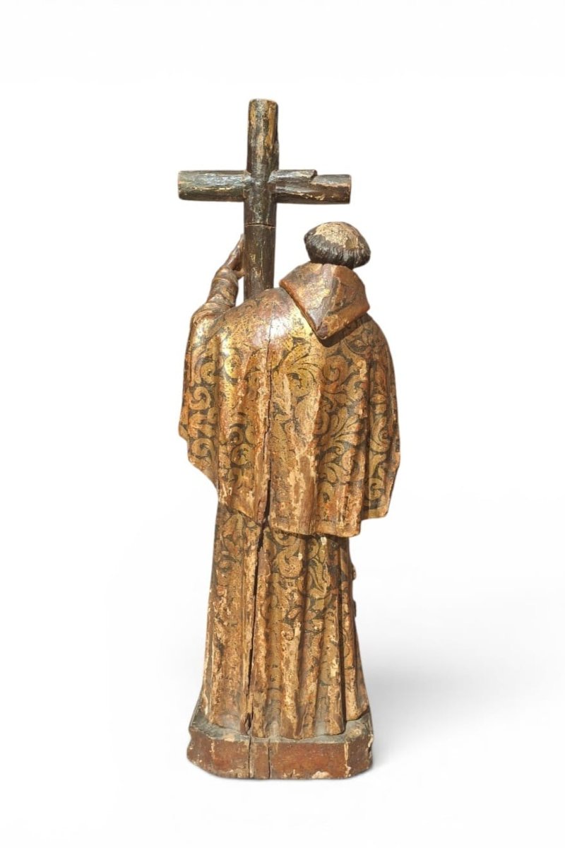 San Francesco d'Assisi, scultura lignea-photo-1