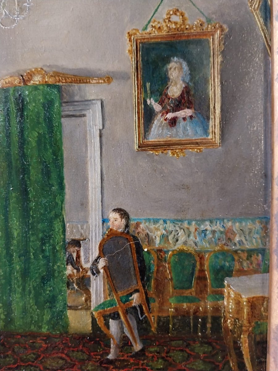 Interno del Settecento con figure-photo-3