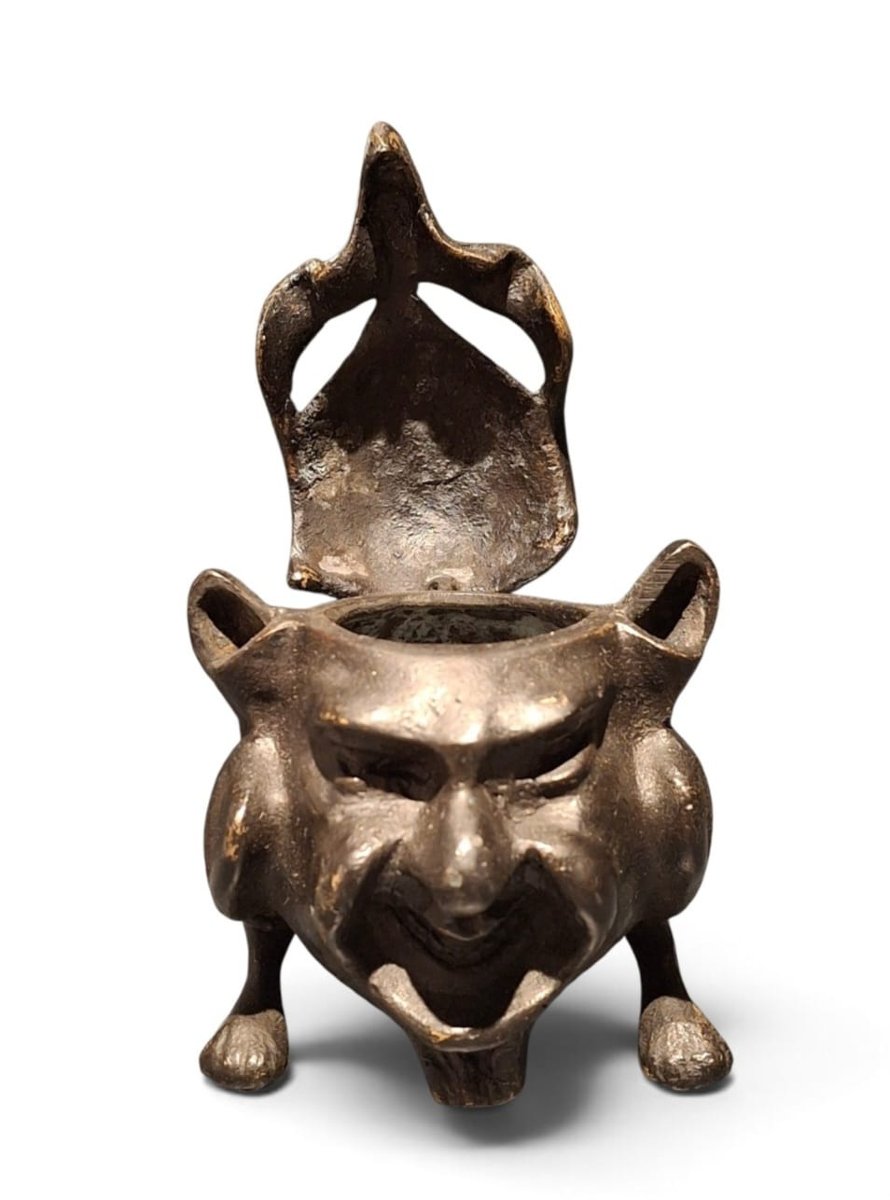 Calamaio in bronzo-photo-2