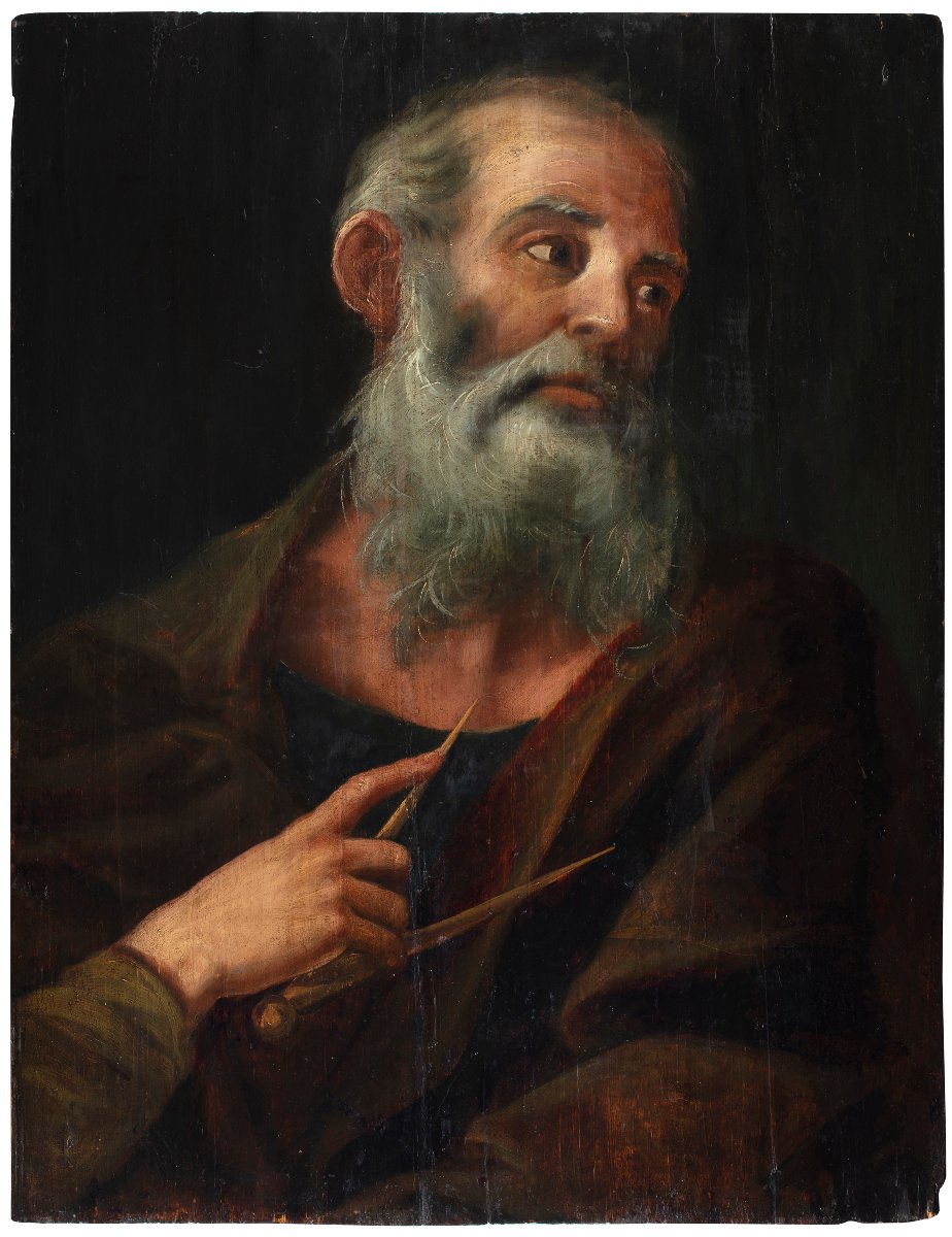 Dipinto raffigurante filosofo, Archimede