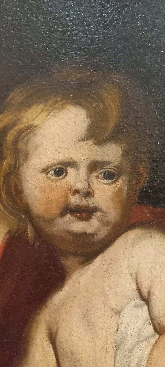 Madonna con Bambino, scuola genovese-photo-3