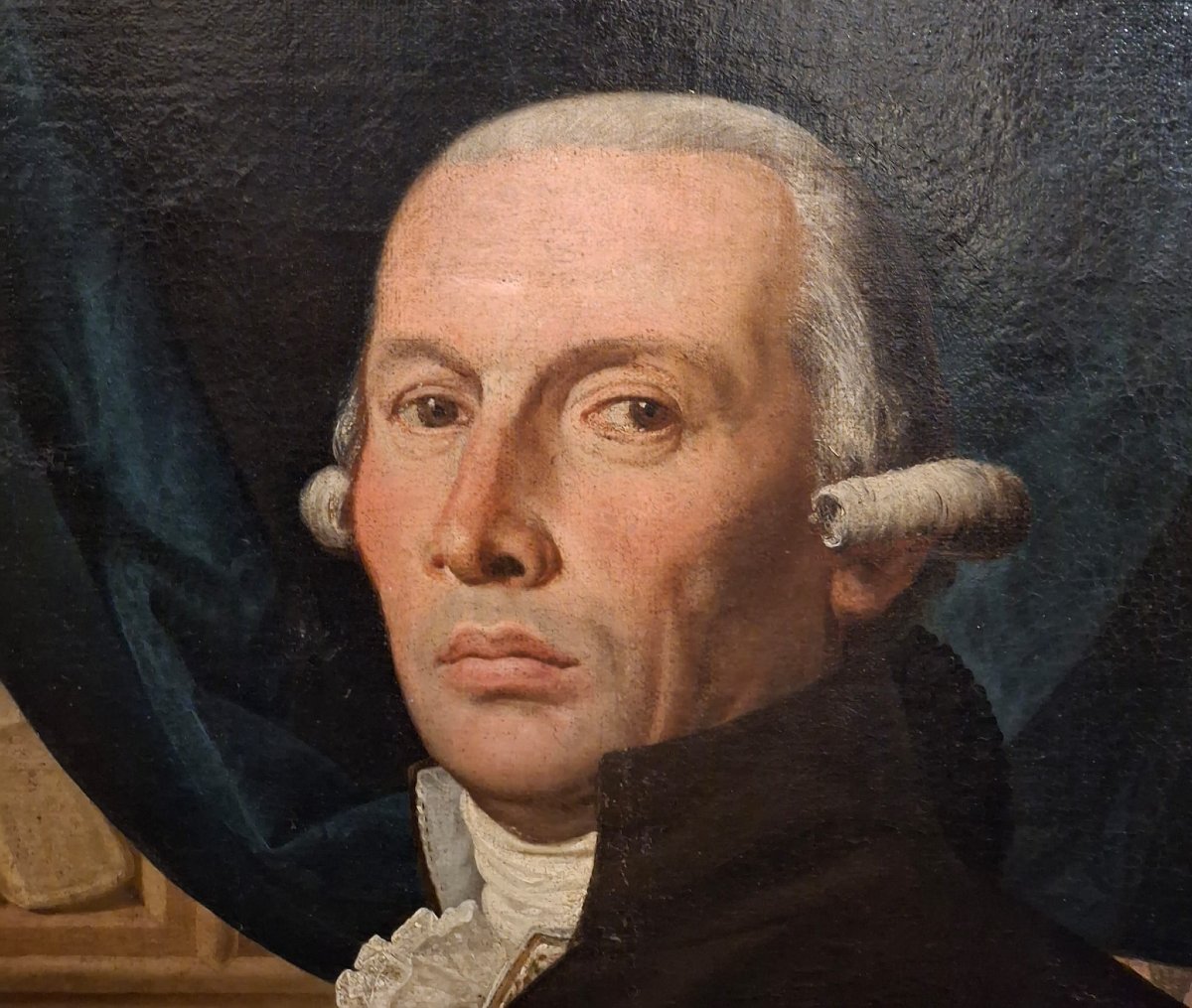 Ritratto di nobiluomo, pittore lombardo-photo-3